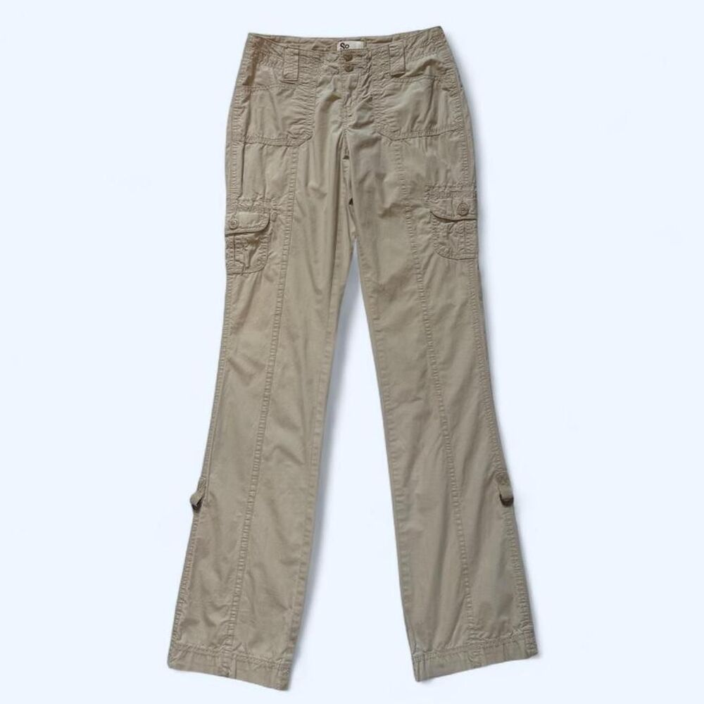 Y2K So Clothing Women's Tan Khaki Pants